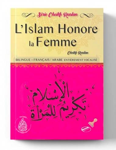 Couverture du livre de cheikh Raslan : L’islam honore la femme