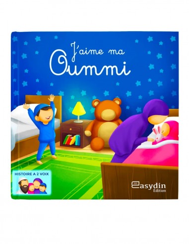 Couverture du livre sur l'islam pour enfant : J'aime ma Oummi - Easydin Edition
