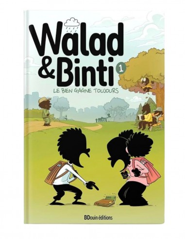 Couverture de la bd pour enfant Walad Et Binti 1 : BD - Le Bien Gagne Toujours