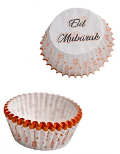 Caissettes Eid Mubarak à Cupcake & Muffins pour la fête de l'aid