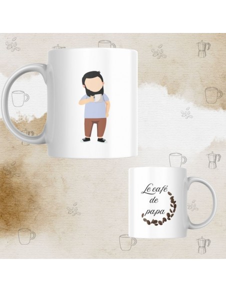 mug le café de papa