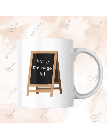 tableau message personnalisé